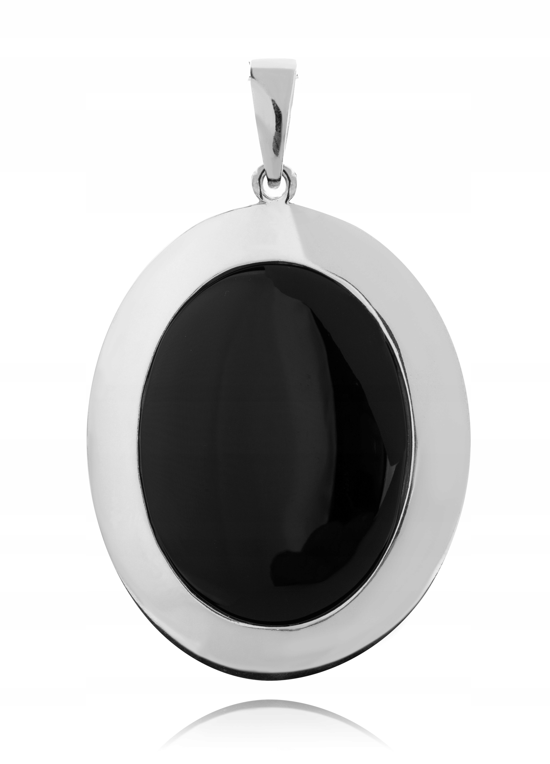 Strieborný prívesok s veľkým príveskom s Onyx Pr.925