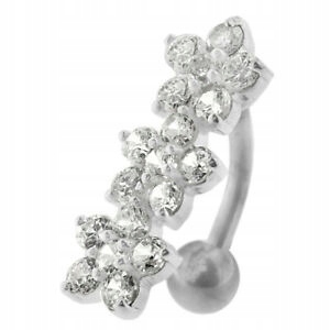 NÁUŠNICA STERLING SILVER DIAMOND 925 STERLING STRIEBORNÁ