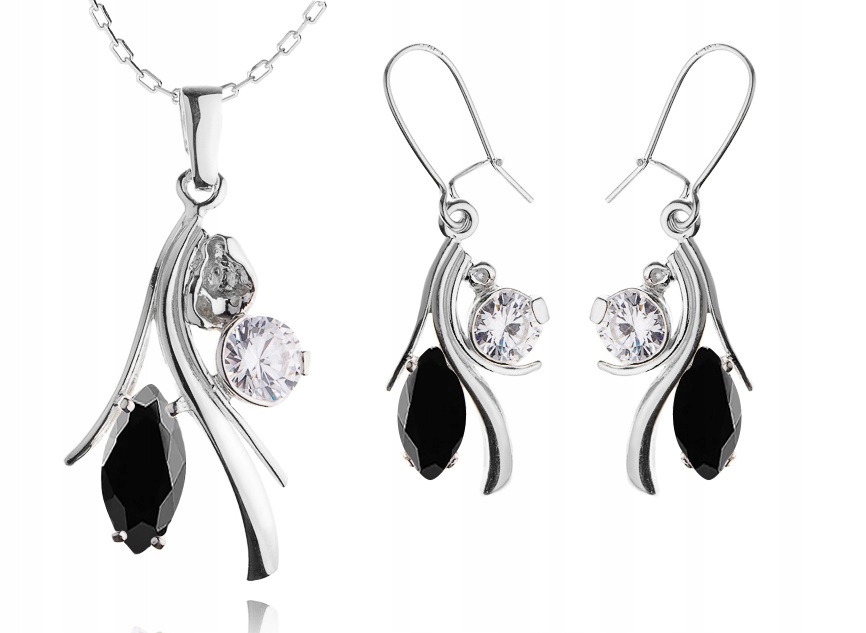 Strieborné šperky s zirkónmi Silver 925