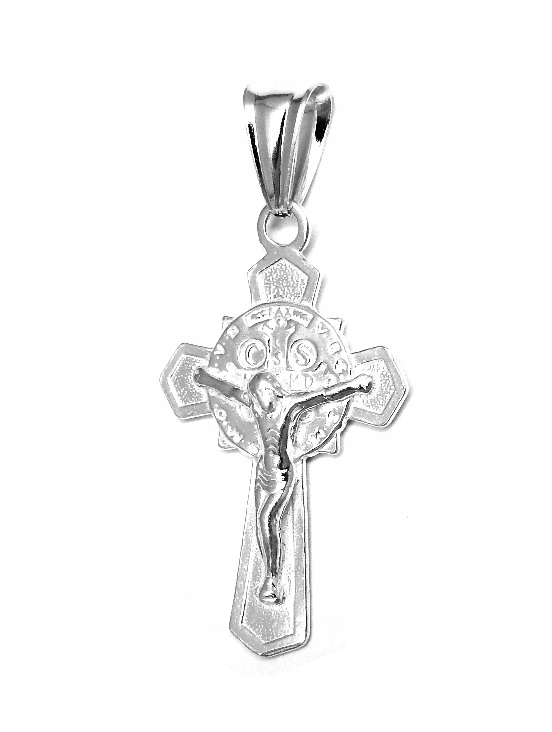 Kríž Silver Cross Saint Benedikt 925