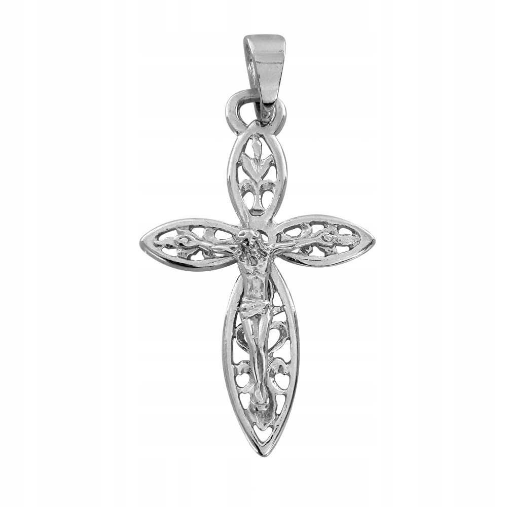 Strieborný kríž s ukrižovaným Ježišom Silver 925
