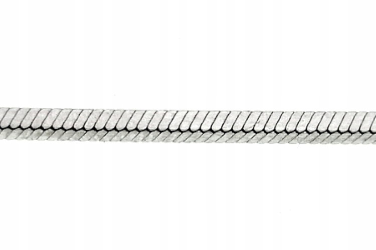 Strieborný reťazec 60 cm, štvorcový Viper
