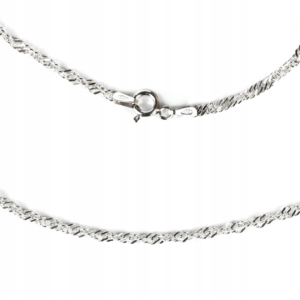 Strieborný reťaz Singapur Strong Weave Silver 925