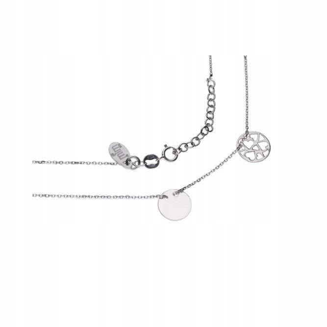 NÁHRDELNÍK, STERLING, RHODIUM, 8853
