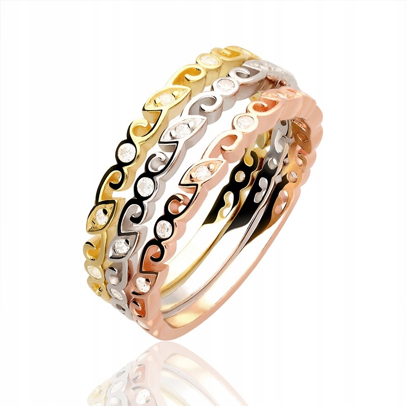 STRIEBORNÝ PRSTEŇ str. 925 3959 20 GOLD4U KRK