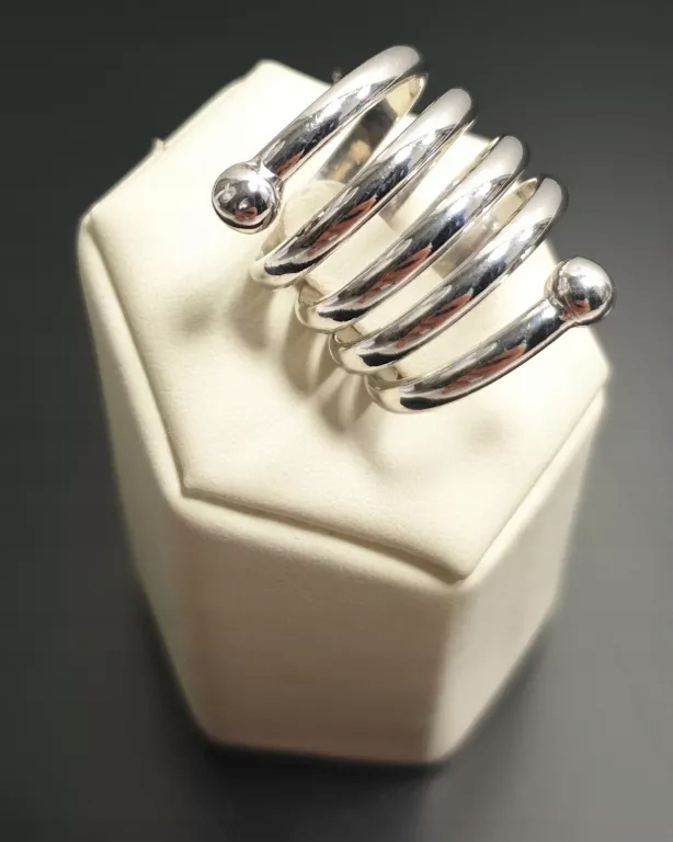 Strieborný Rodiumly Ring 8.81g R13
