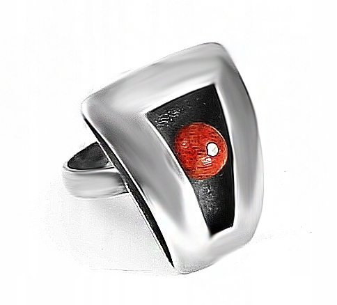 STRIEBORNÉ str. 925 BEAD RING