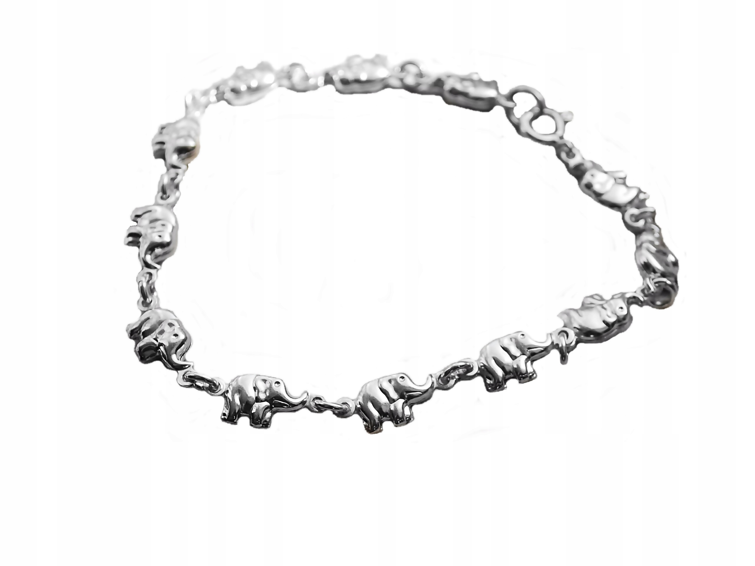 STERLING SILVER 925 NÁRAMOK SILVER ELEPHANT, ELEPHANT