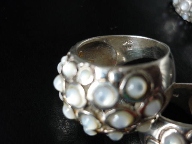 SILVER 925 U R B pečatný prsteň 14,05 gr.