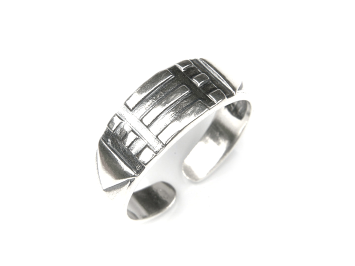 STERLING SILVER RING ATLANTS ORIGINÁLNY.