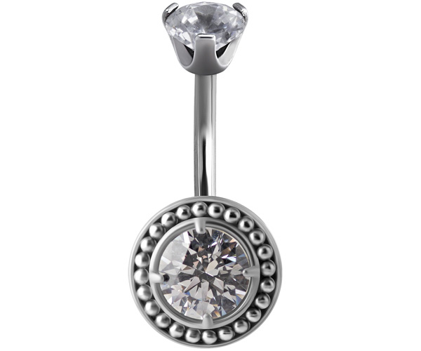 Piercing do pupku SS316L 1,6x10 DEDIČSTVO ZFS