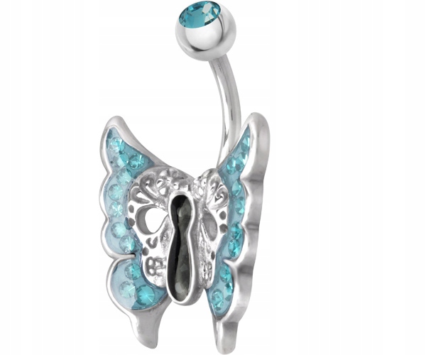 Piercing do pupku SS316L 1,6 M8 AQ CFS