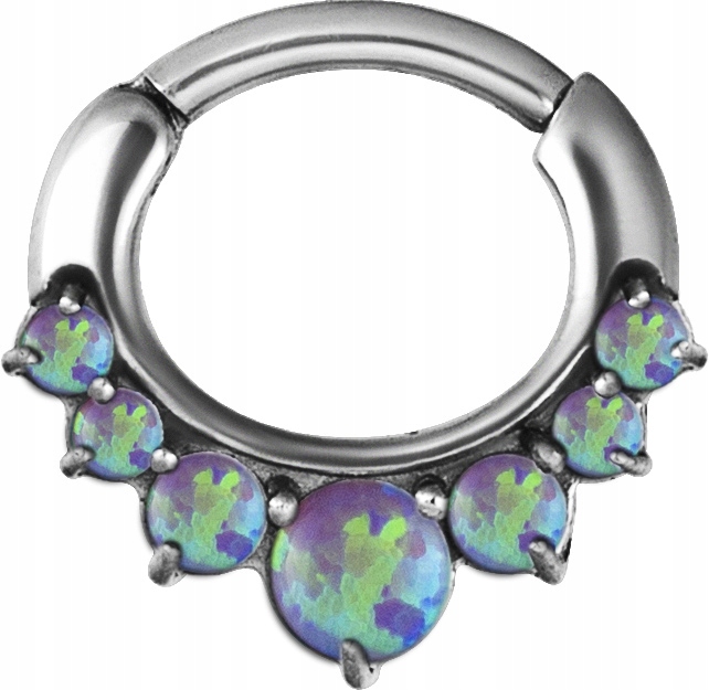 Clicker SS316L septum 1,2x8 opál PI