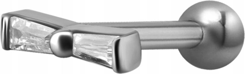 Činka SS316L 1,2x6 DOUBLE TAPERED jedna strana