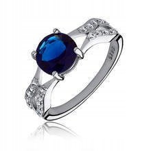 ŠTÝLOVÝ ELEGANTNÝ prsteň ZIRCONIA a SILVER 12