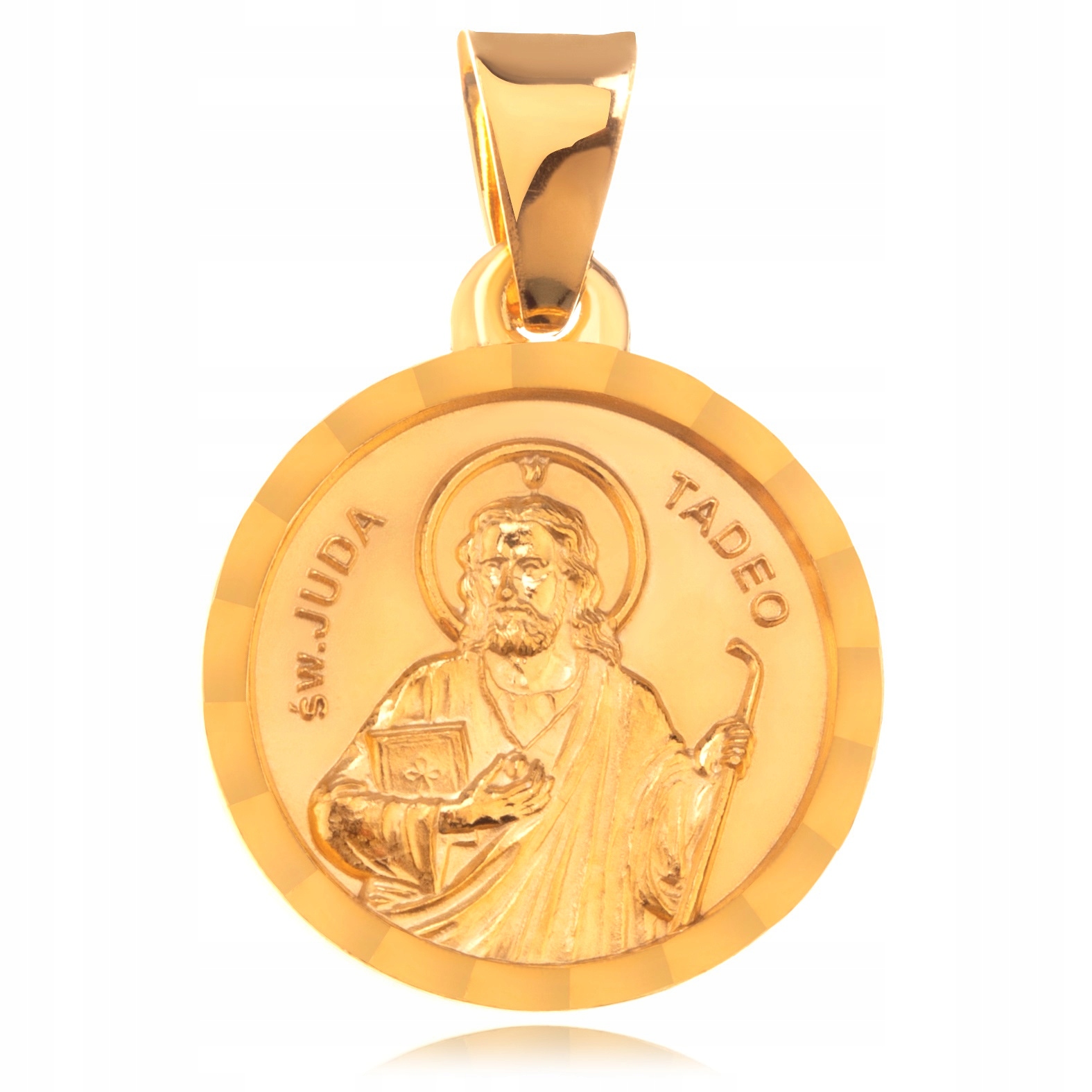 Svätý svätý Tadeusz Juda Silver Medal Gilded