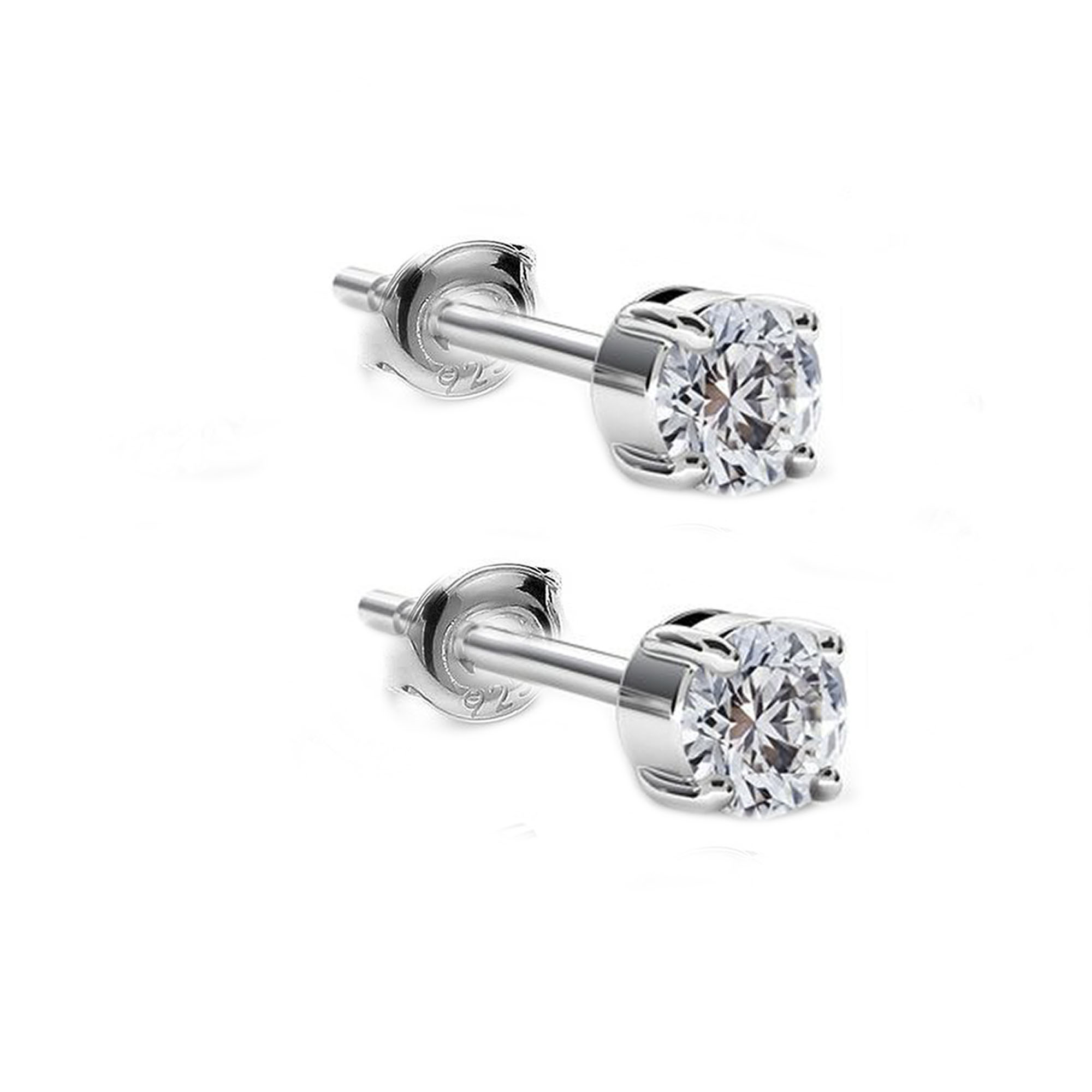 Náušnice SWAROVSKI ZIRCONIA 3 mm Crystal