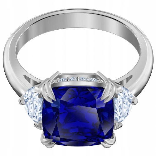 SWAROVSKI - Prsteň priťahujúci zafír. 58
