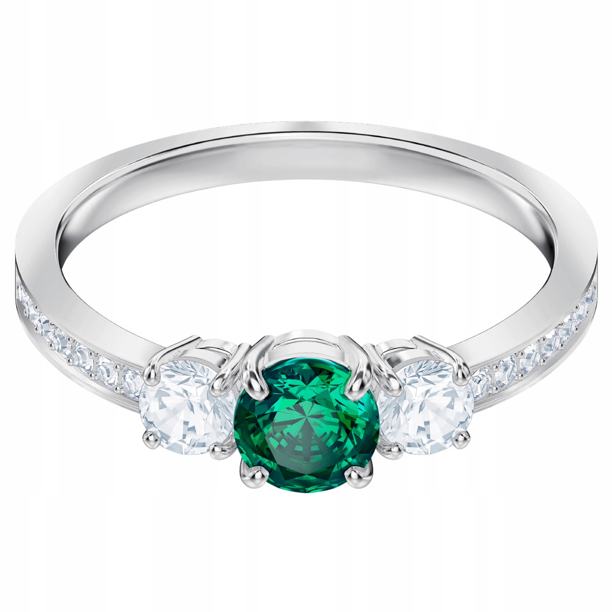 SWAROVSKI - Ring prilákajú trilógiu Green r. 52