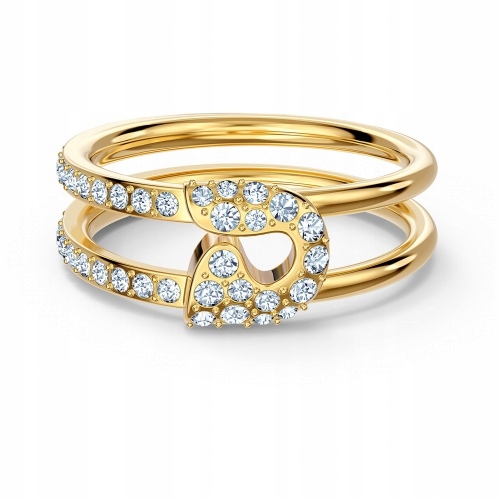 SWAROVSKI - Tak chladný kolíkový krúžok. 58