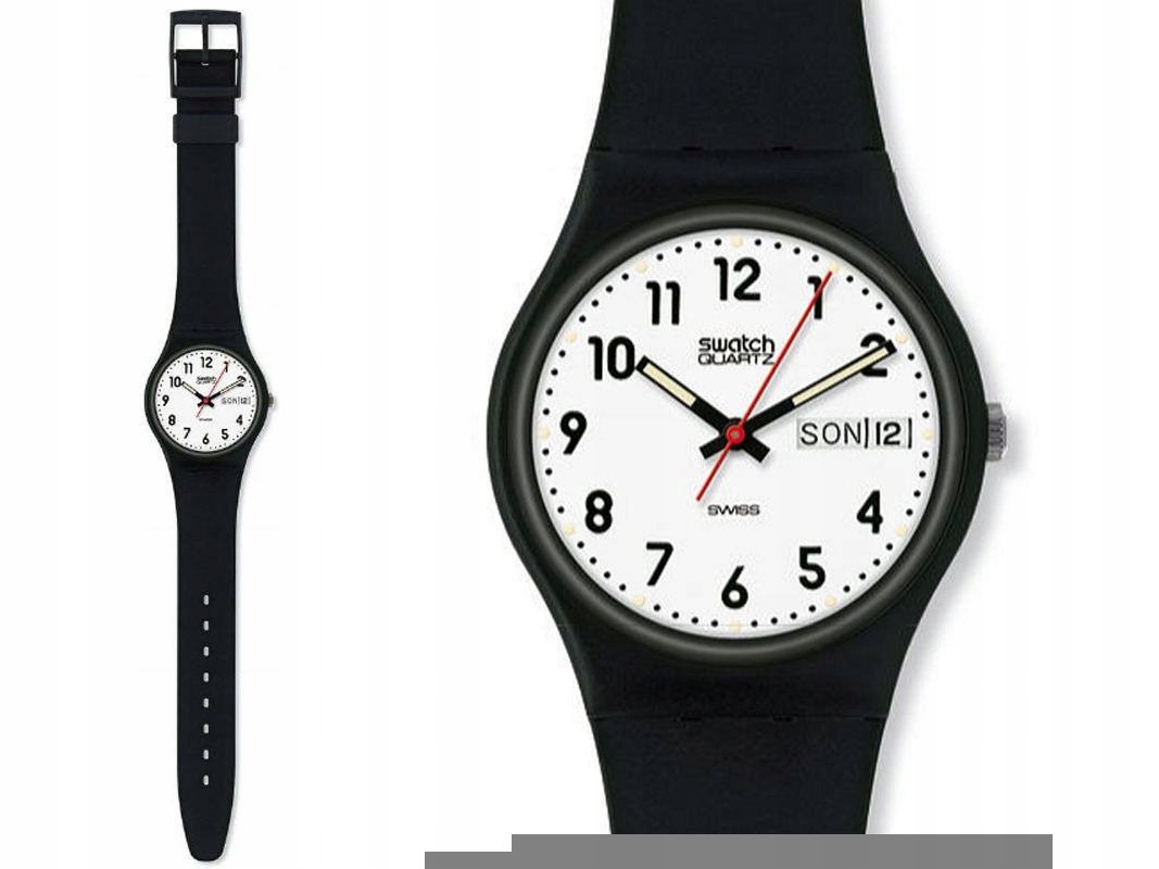 Dámske hodinky -  Swatch Black Watch 1GAA