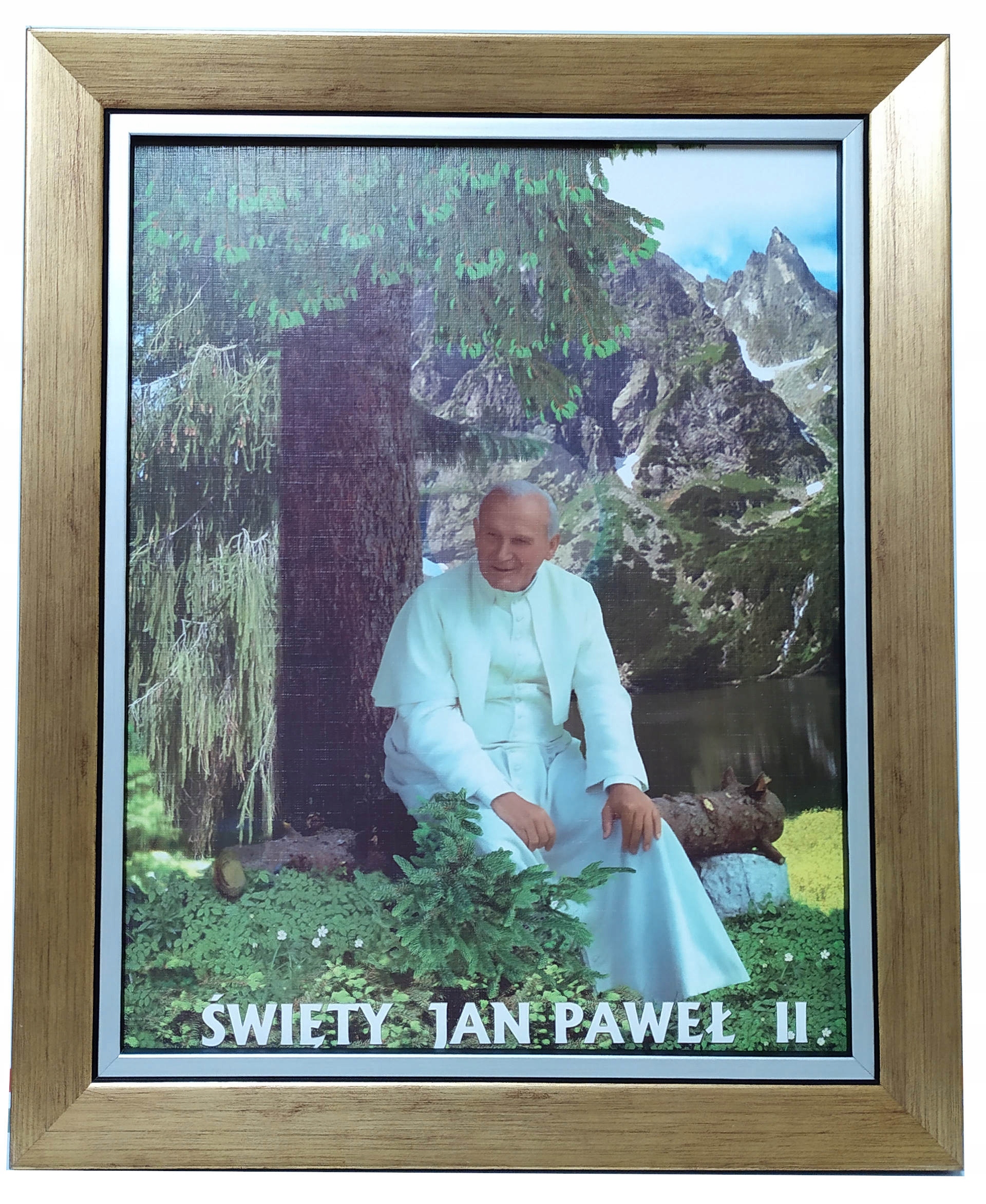 Svätá maľba 25x30 Pápež Ján Pavol II. Náboženstvo
