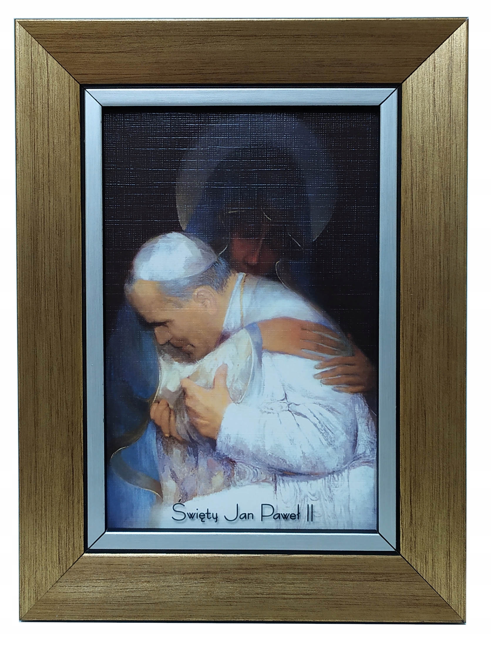 Svätý obraz na stene 15x20 Pápež Ján Pavol II.
