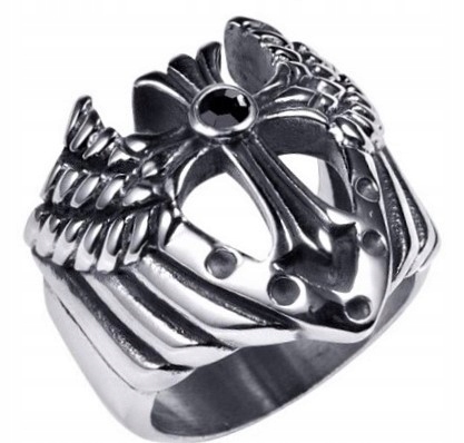 Pánsky Signet Cross Gothic Stal 316L Veľkosť 19