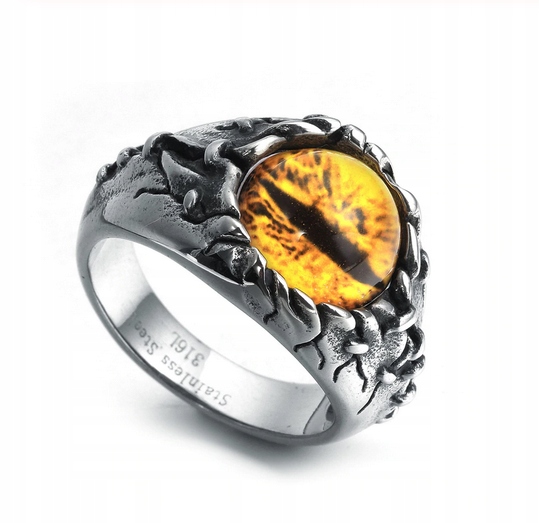 Sygnet Wedding Ring Dragon Eye Dragon Dragon