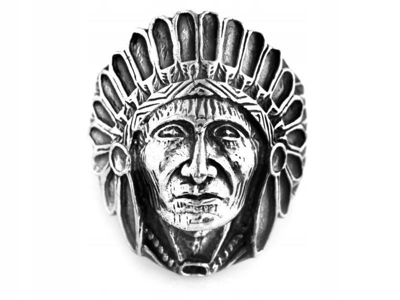 Sygnet Pánsky prsteň Indian Silver925