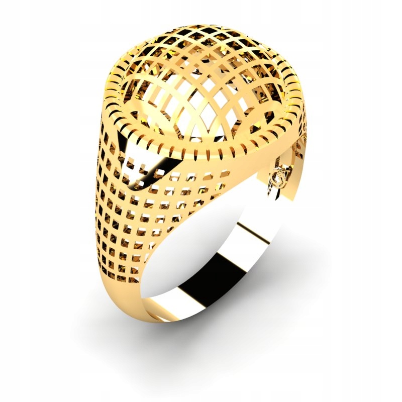 Openwork Zloty Signet