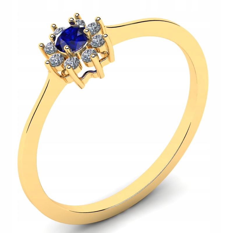 SAPPHIRE RING GOLD 14KARAT GOLD