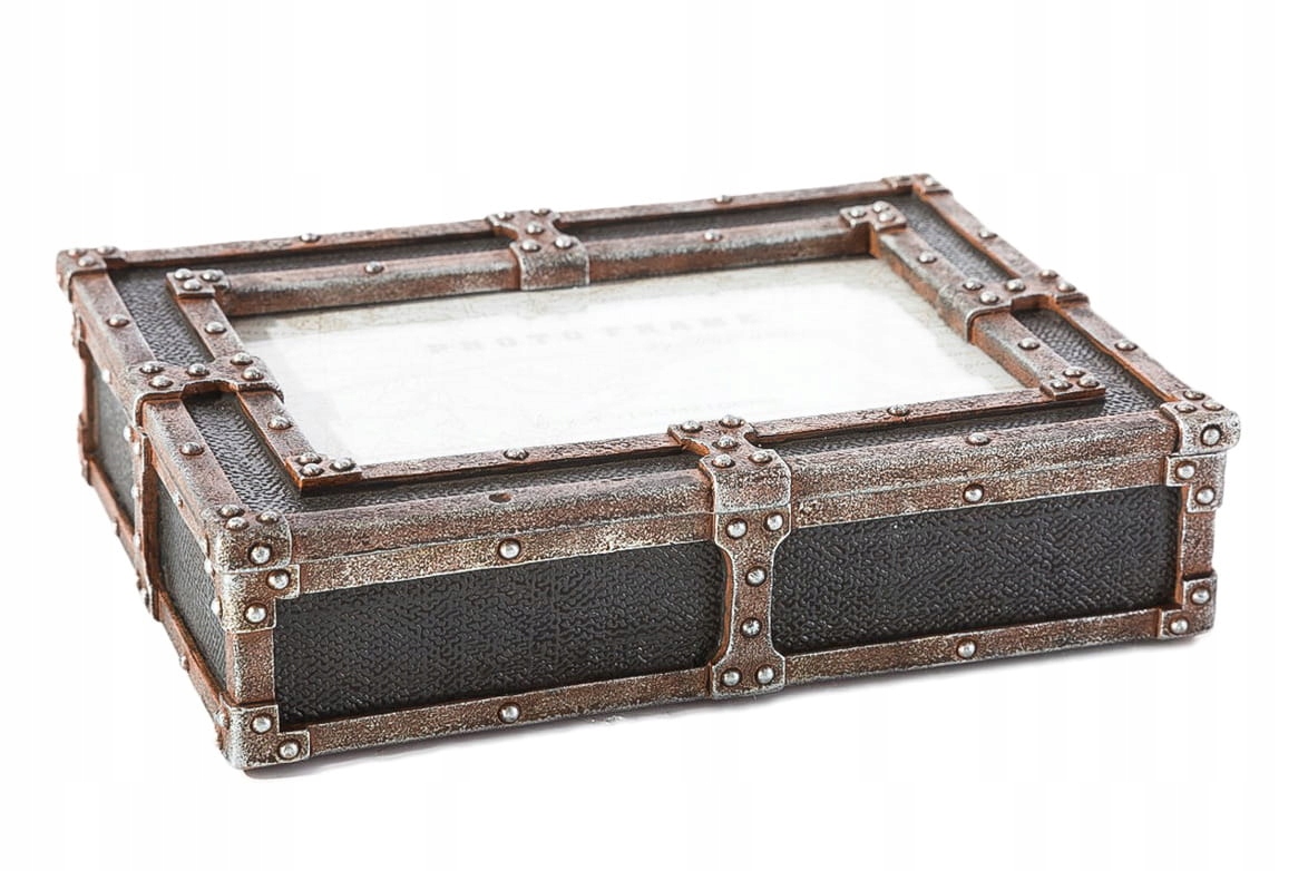 DEKORATÍVNE CASE LAINE 19x14x5cm ČIERNE / HNEDÉ