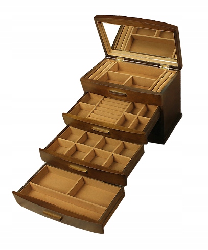 Organizér do kufra JEWELRY CASE hnedý