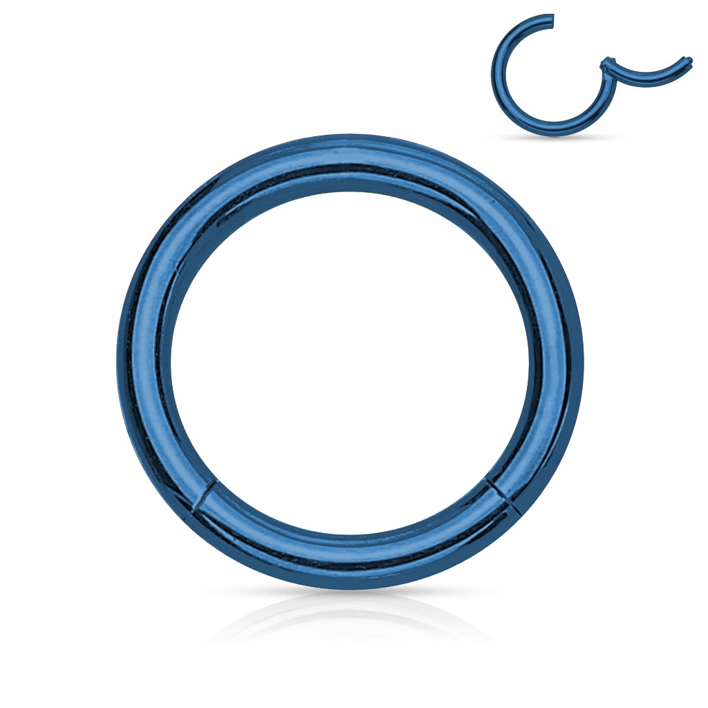 Prstenec do ucha Septum Titanium Heli