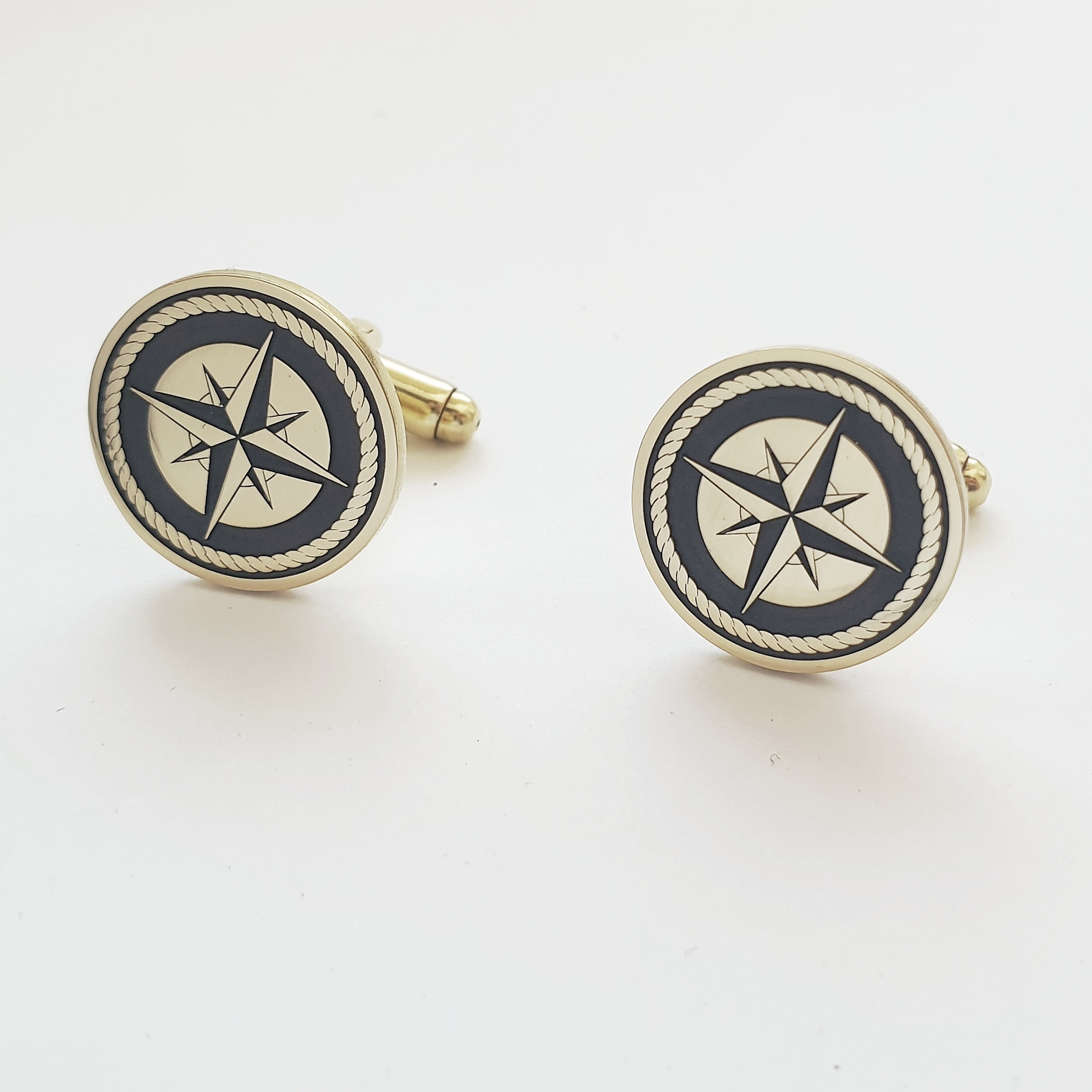 Slavieszki.pl Cufflinks Rose Winds