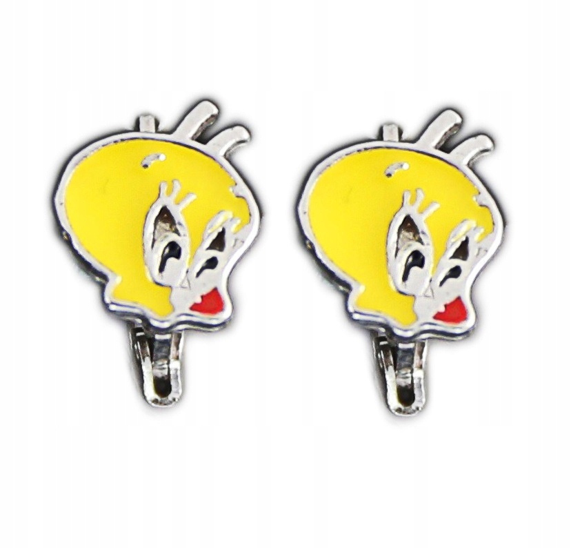 Krásne STRIEBORNÉ náušnice TWEETY str. 925