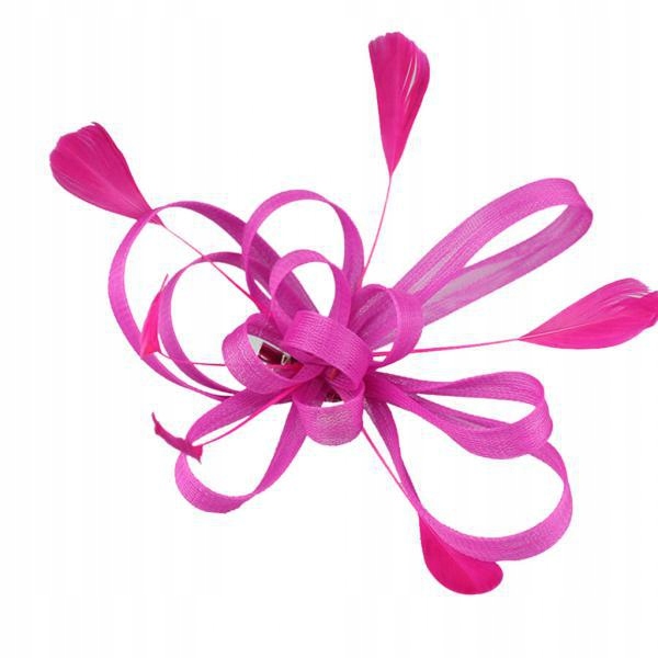 Svadobné svadobné perie Fascinator Klip pre