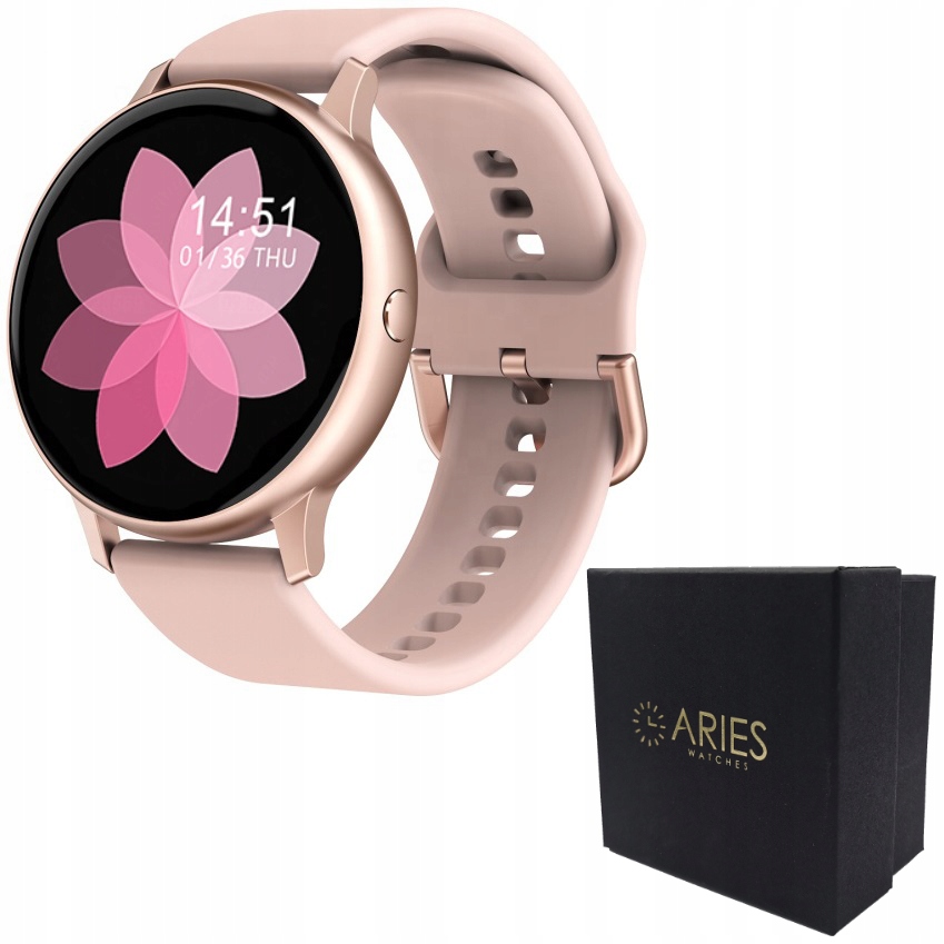 Dámske hodinky - Dámske smartwatch EKG Polish BT5.0 Tlakový