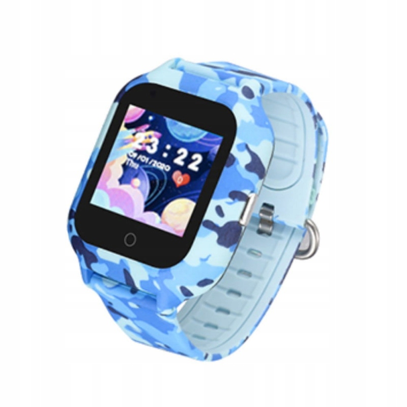 Detské hodinky - Smartwatch Garett Kids Cameleon 4G modrá