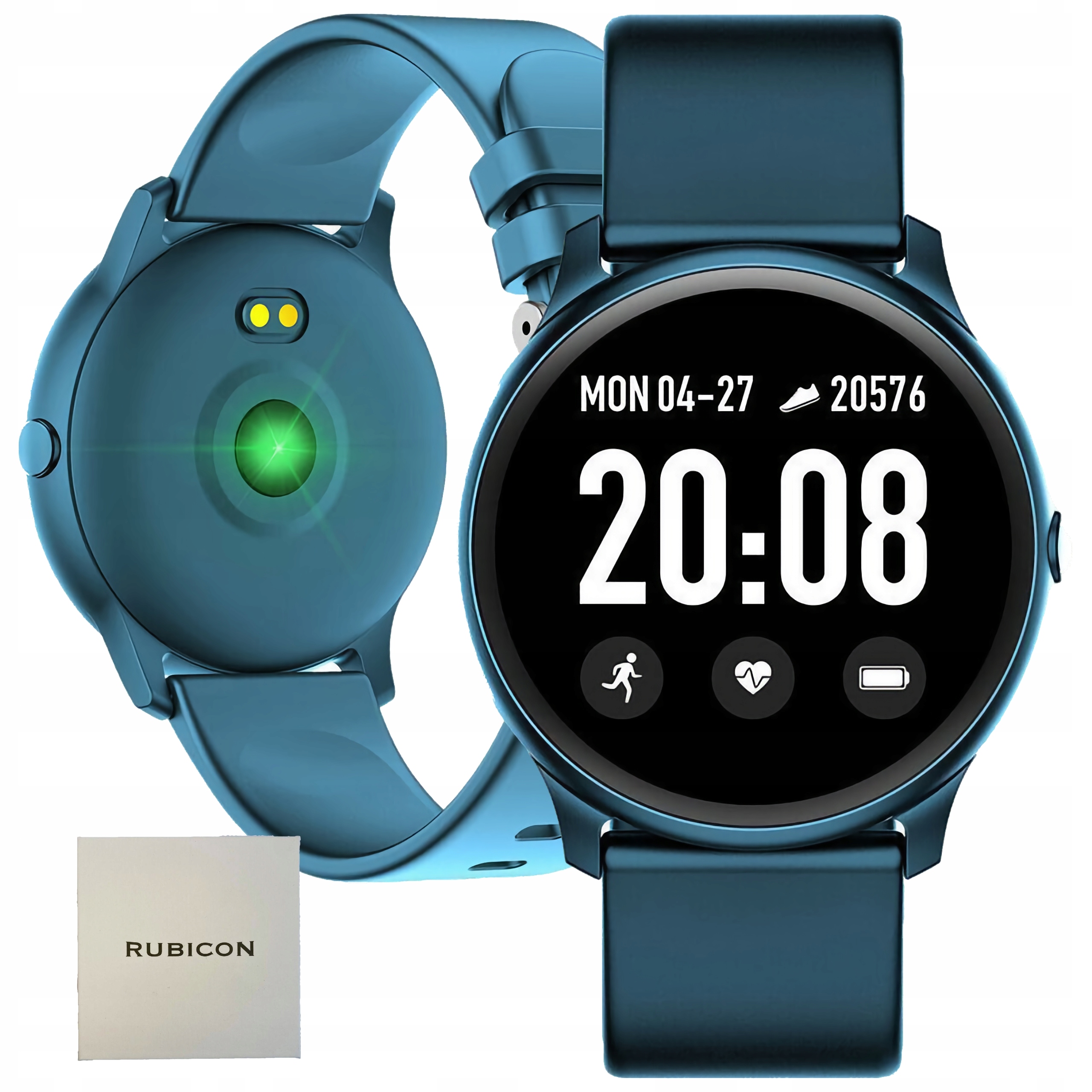 Unisex hodinky -  Meski SmartWatch Rubicon RNCE40PRO - modrá