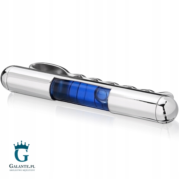 SK-9206 TIE KLIP Blue Level