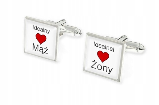 Cufflinks perfektný manžel srdce Svadba AR1781