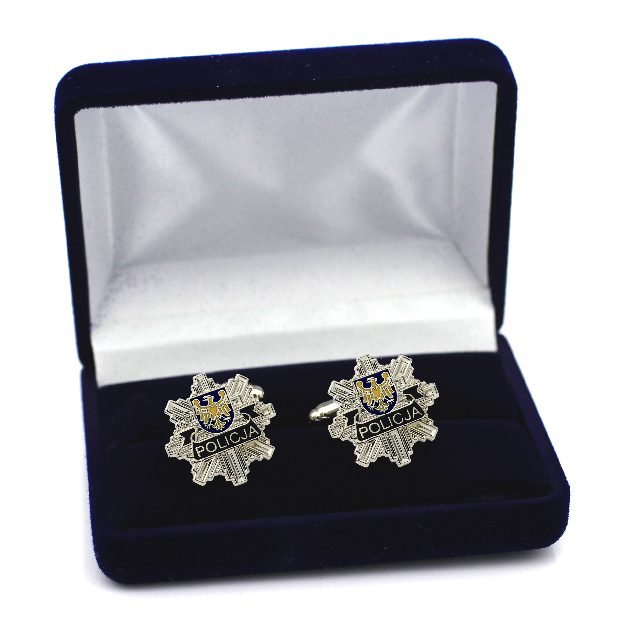 Cufflinks provinčné policajné ústredie v prípade katowice