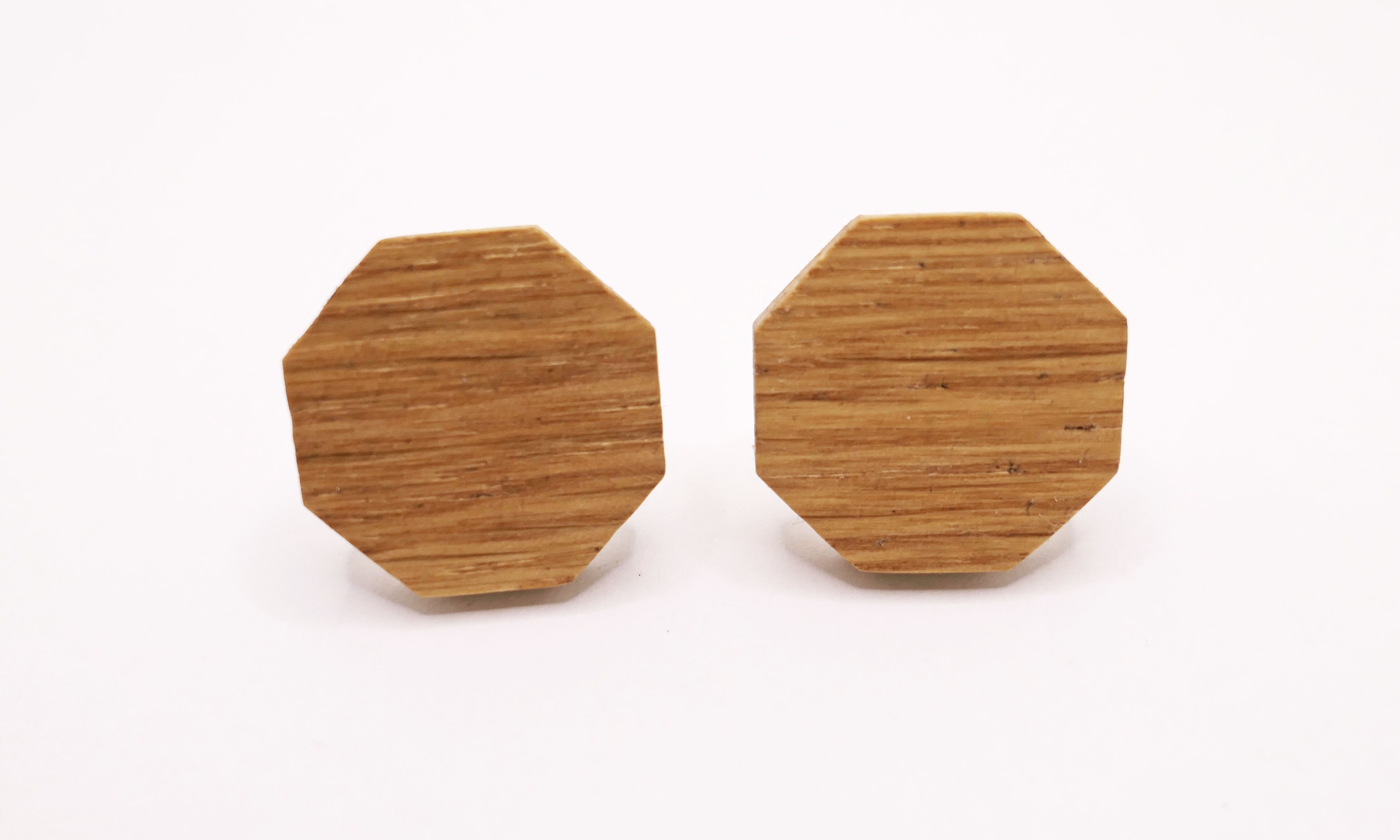Cuff CuffLinks Drevená šesťuholníka ASZ