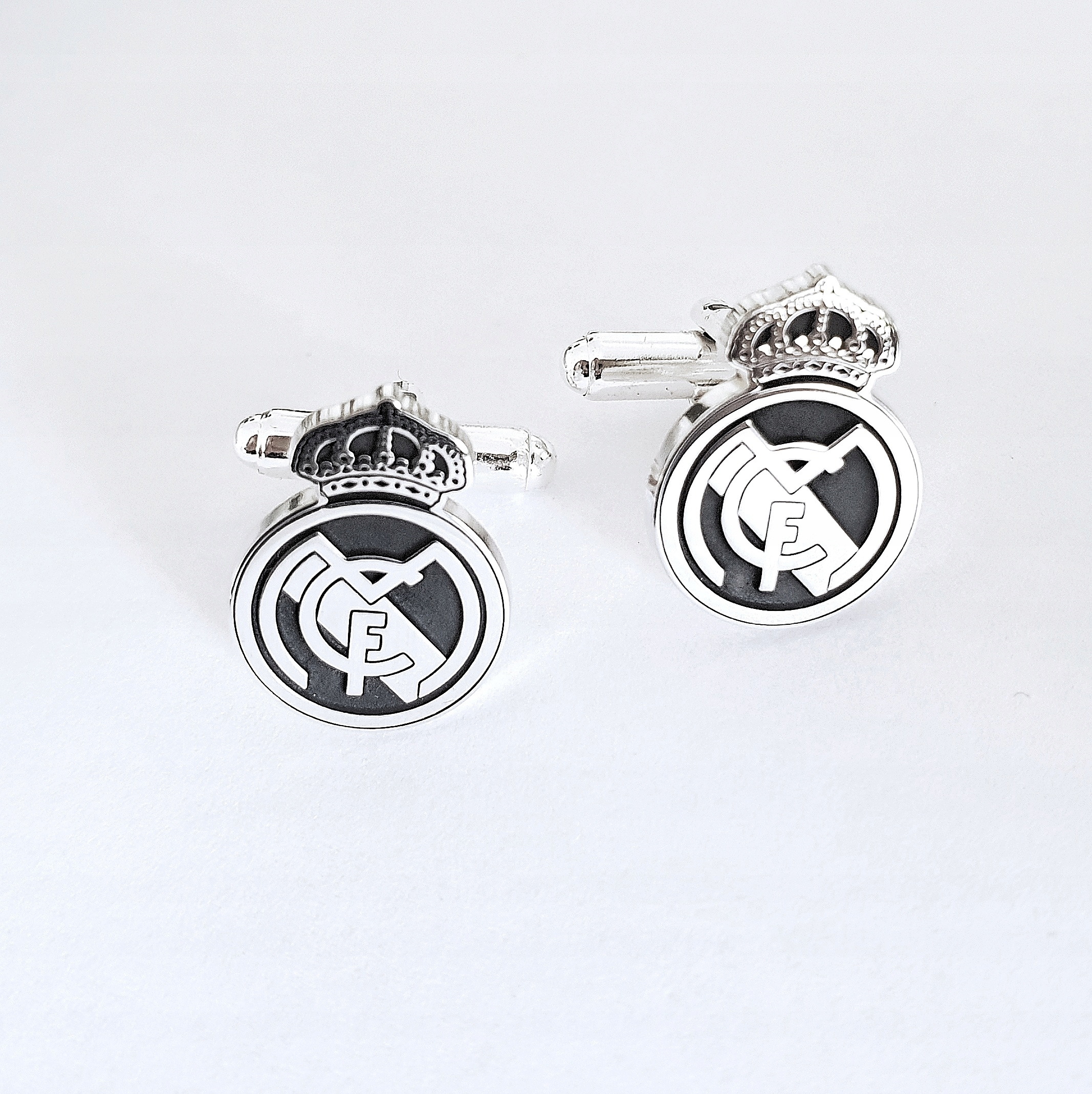 Cufflinks Real Madrid striebro