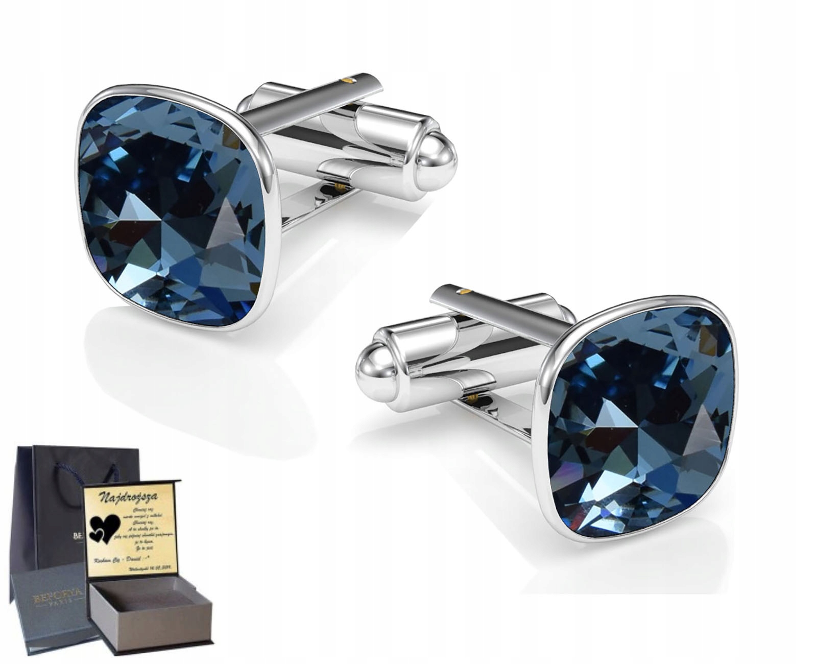 Cufflinks Cufflinks Silver 925 Gravírovanie