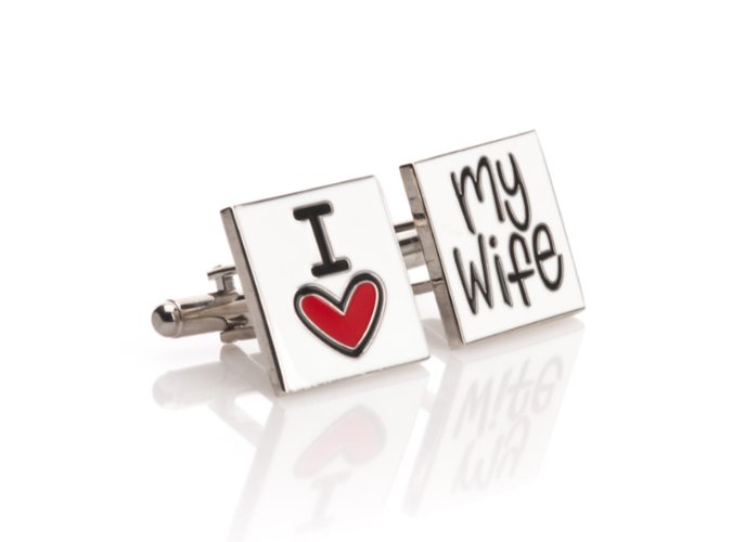 Galarte Cufflinks: Milujem svoju ženu