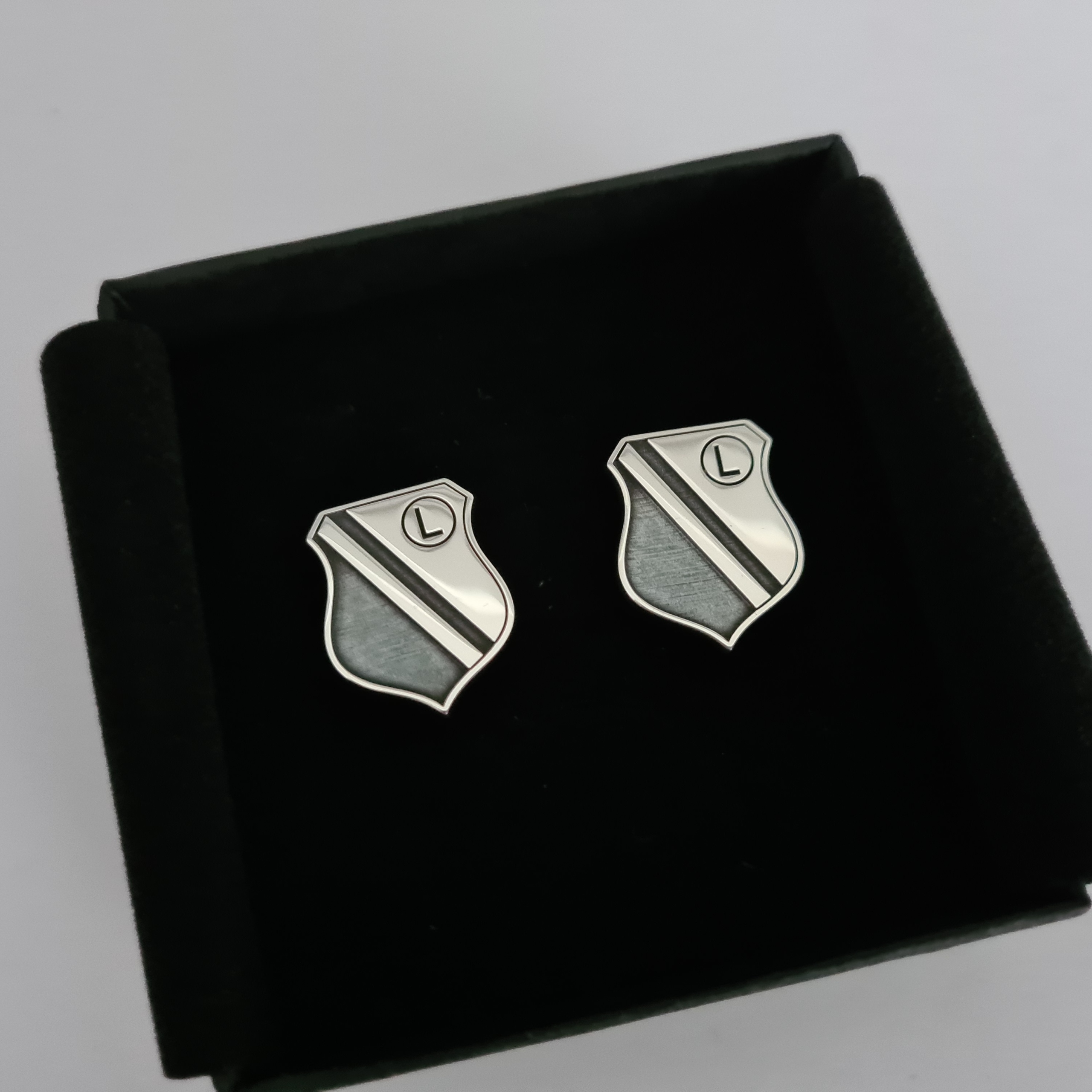 CuffLinks Legia Varšava striebro 925