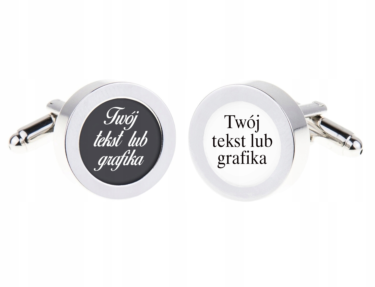 CuffLinks s vlastnou tlačou alebo logom